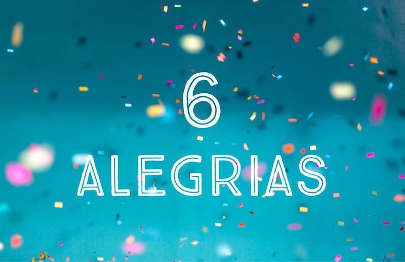 Os 6 tipos de Alegria  - por Luah Galvão e Danilo España